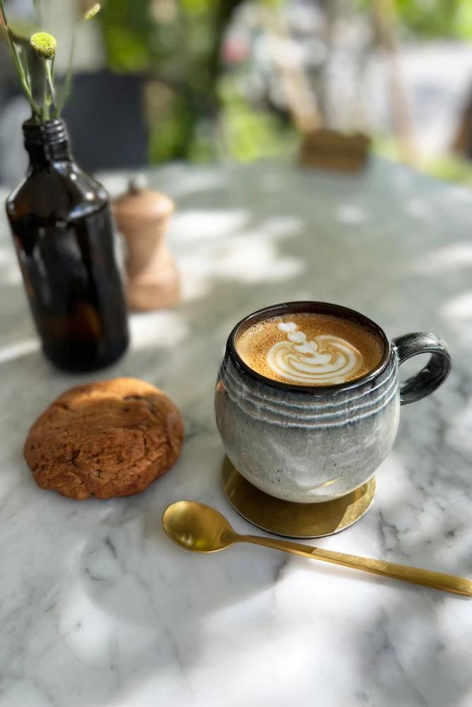 Bazaar Espresso puodelis 7x7x6 cm mišrus akmens keramika