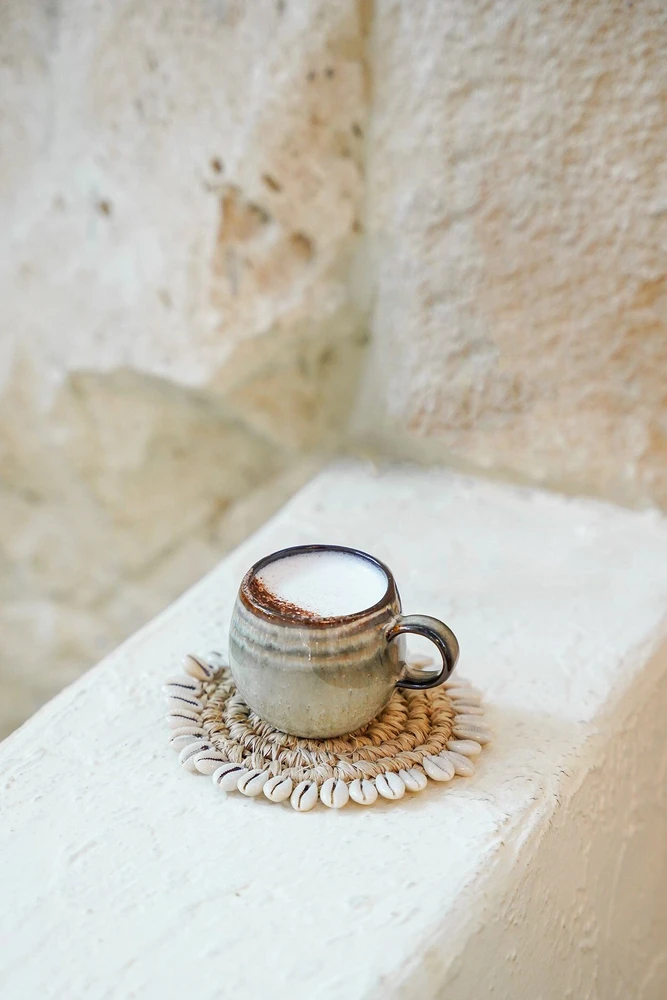 Bazaar Espresso puodelis 7x7x6 cm mišrus akmens keramika
