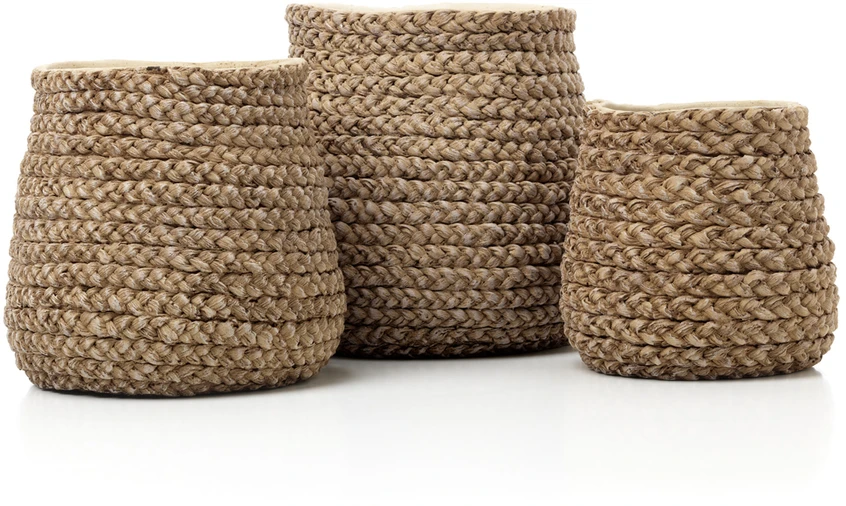 Bazaar Gėlių vazonas 19x19.5x18.5 cm Natūrali betono spalva