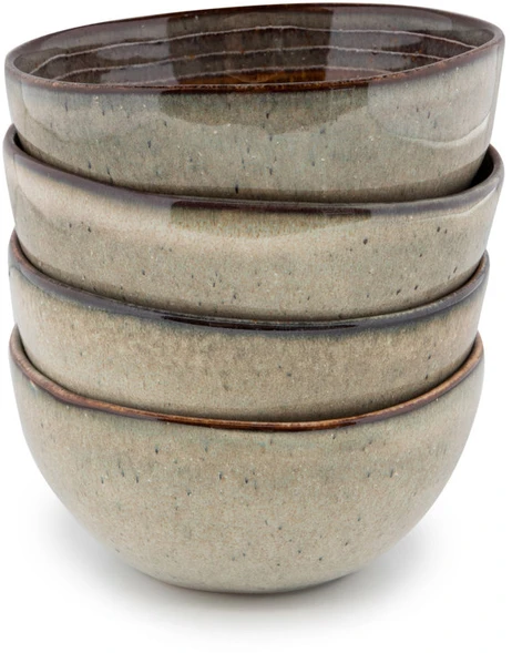 Bazaar Grūdų dubuo Comporta 12,5x12,5x6 cm įvairių spalvų akmens keramika