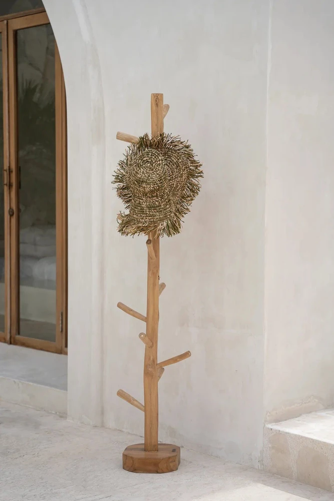 Bazaar Kabė, natūrali, 0,25x0,25x1,6 m, tikmedžio medis