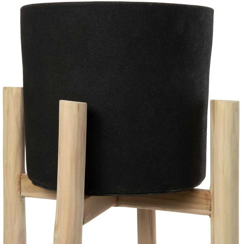 Bazaar Kėdė, anglies juoda - natūrali juoda - L, 0,3x0,3x0,68 m, juoda