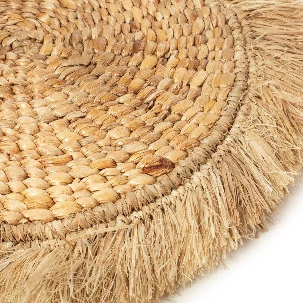 Bazaar Kėdų uždanga, vandens hiacintas rafija, 0,45x0,45 m, natūrali