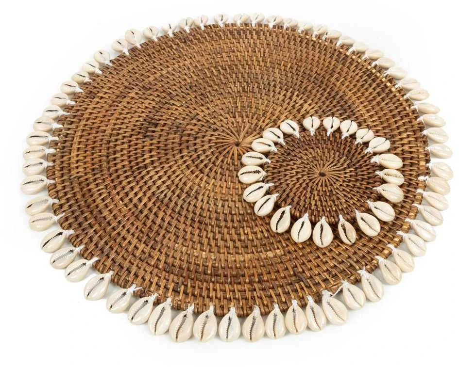 Bazaar Kelnė, Kolonijinė Kriauklė, 0,4x0,4 m, Natūraliai Ruda