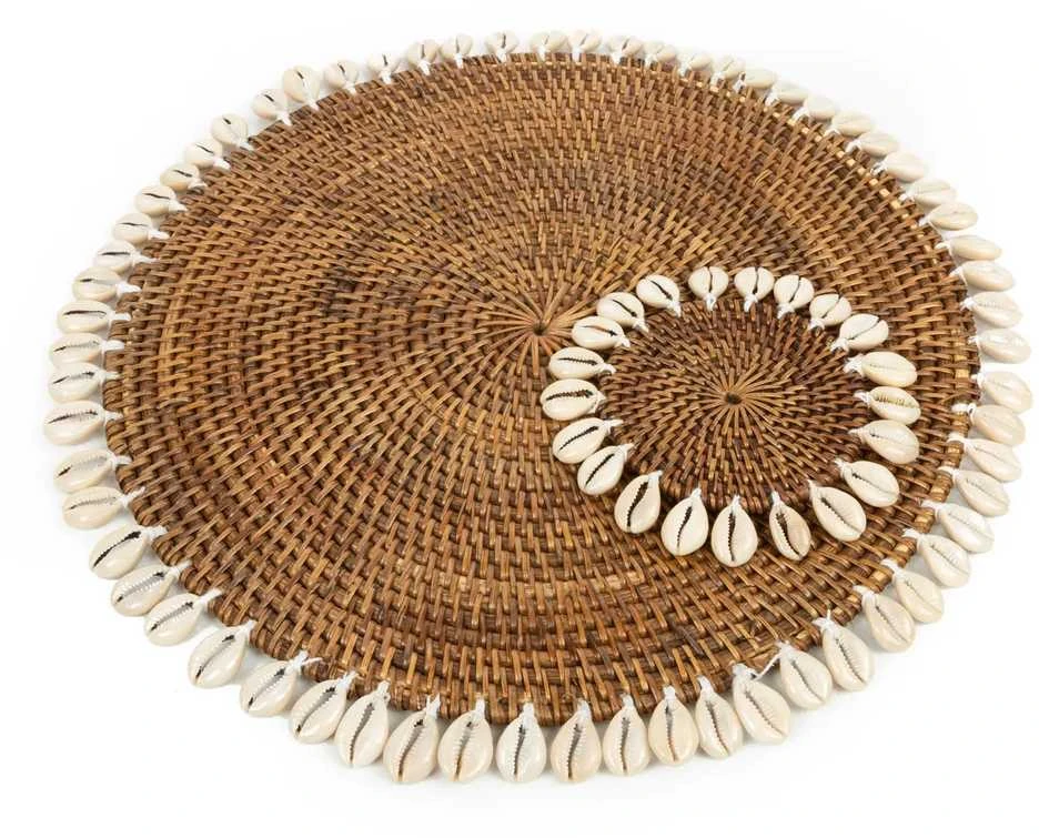 Bazaar Kelnė, Kolonijinė Kriauklė, 0,4x0,4 m, Natūraliai Ruda