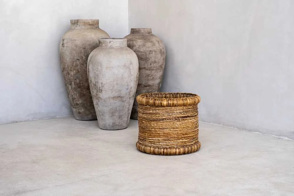 Bazaar Krepšys, Chuka, 0.38x0.38x0.345 m, Natūralus