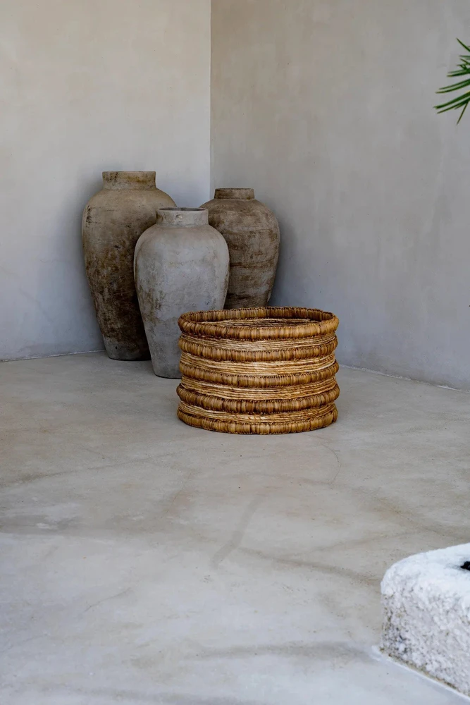 Bazaar Krepšys, Chungu, 0,54x0,54x0,36 m, Natūralus