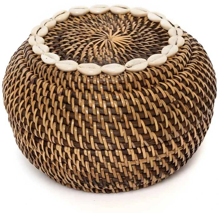 Bazaar Krepšys, Kolonijinis "Peek-a-Boo", 0,23x0,23x0,15 m, Natūraliai ruda