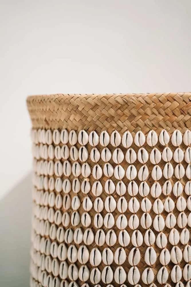 Bazaar Krepšys, Pandanas, 0,34x0,34x0,4 m, Natūralus