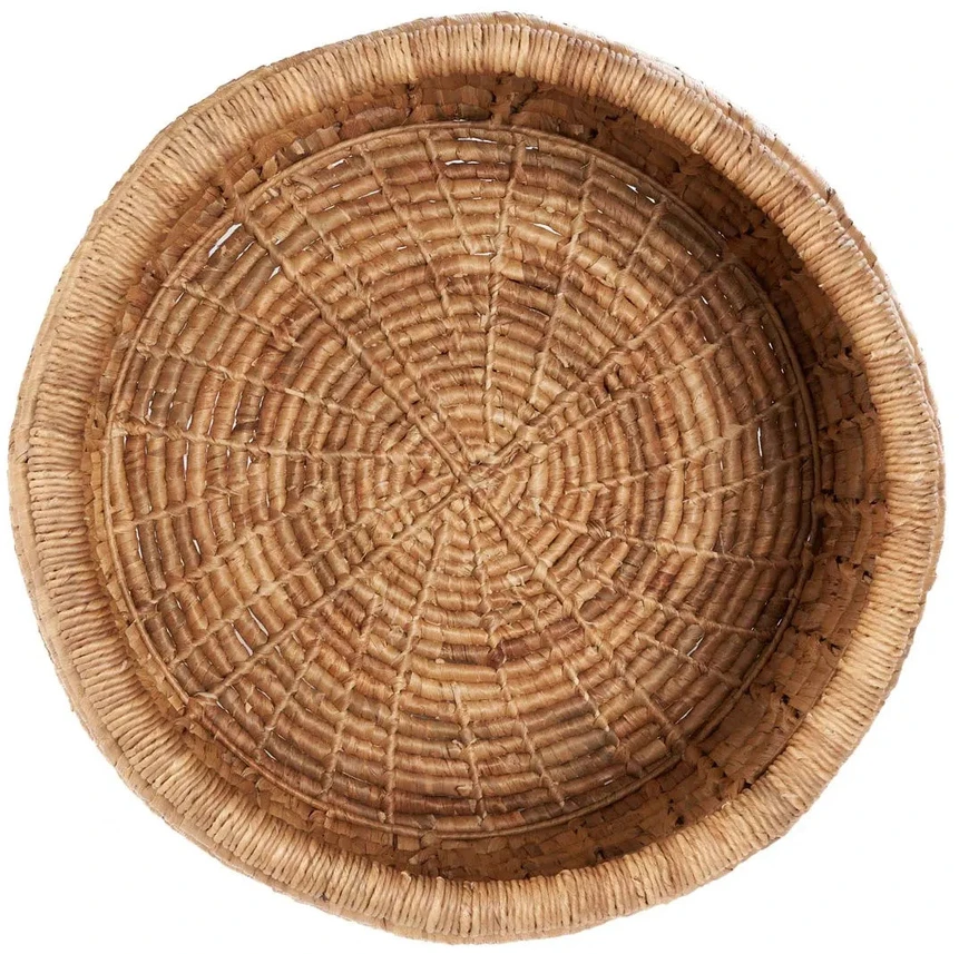 Bazaar Krepšys, The Sarvatah, 60x60x29 cm, Natūralus, Banano lapai
