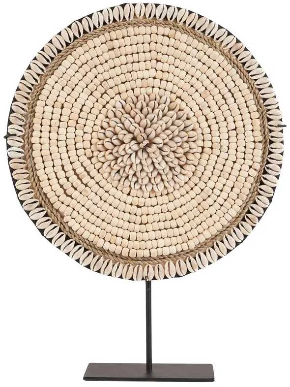 Bazaar Kriauklė ant stovo, Martinika, 70x300x400 cm, Balta