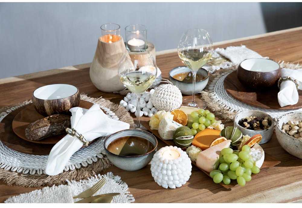 Bazaar Lėkštė, Medinis Šaknies Apvalus Lėkštė, 0,3x0,3 m, Ruda