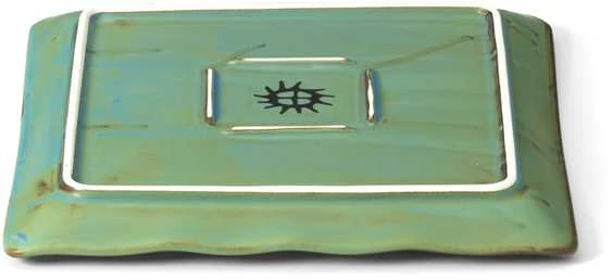 Bazaar Lėkštė, The Lagoon Square Plate, 20x20x2.5 cm, mėlyna, keramika