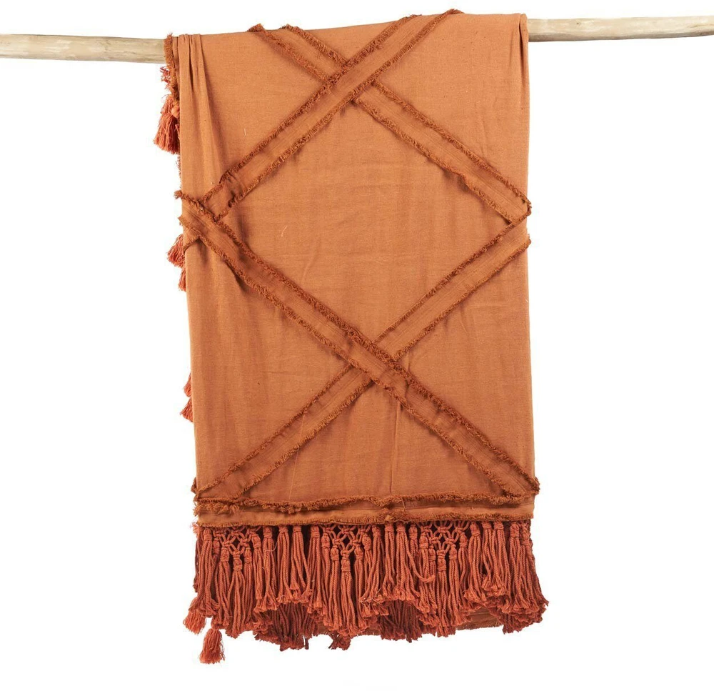 Bazaar Lovatiesė, Berber, 240x300 cm, Terakota