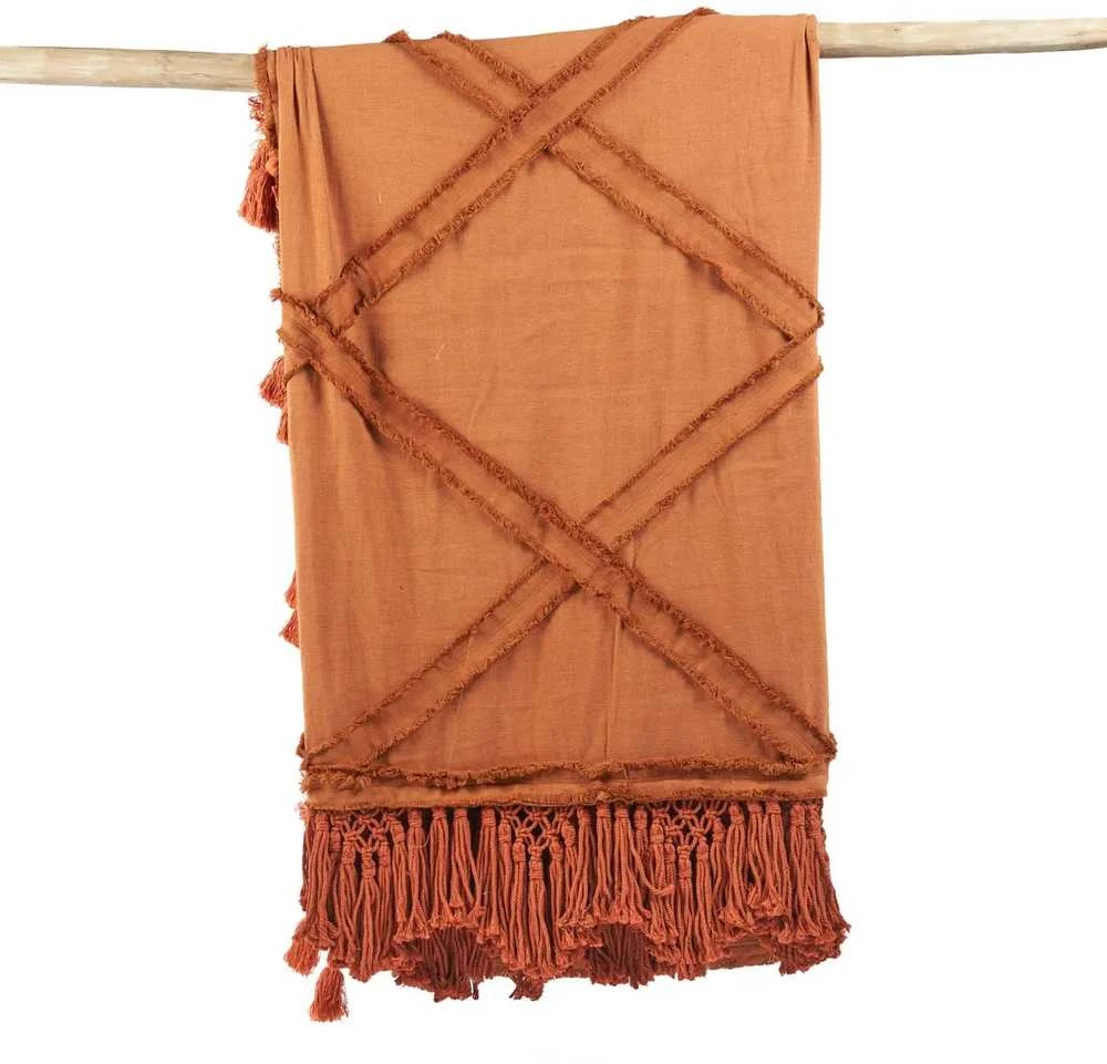 Bazaar Lovatiesė, Berber, 240x300 cm, Terakota