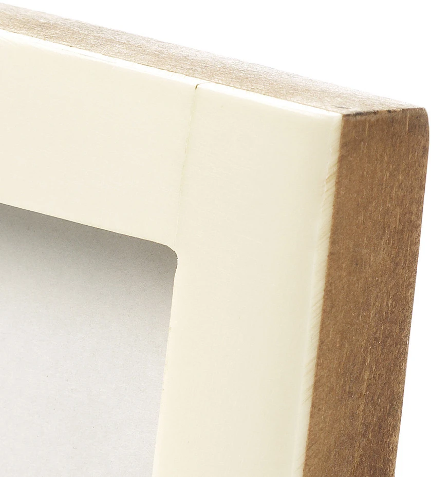 Bazaar Nuotraukų rėmelis 9x6,5x1 cm baltos spalvos derva