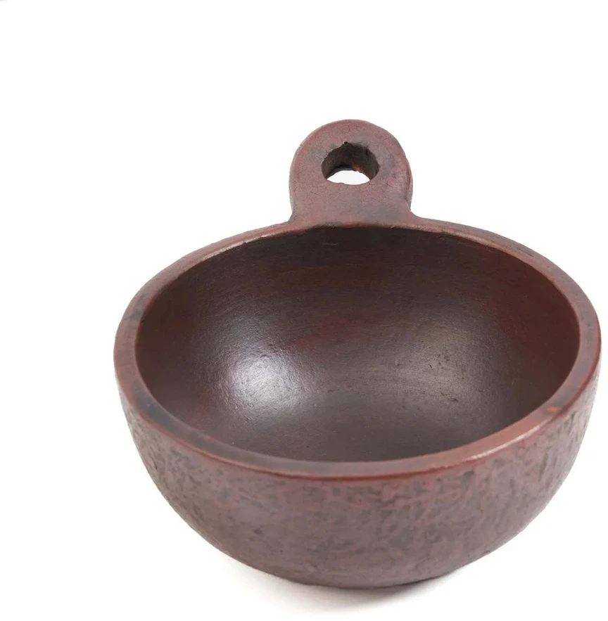 Bazaar Padažų dubenėlis 9.5x12x4.5 cm terakota