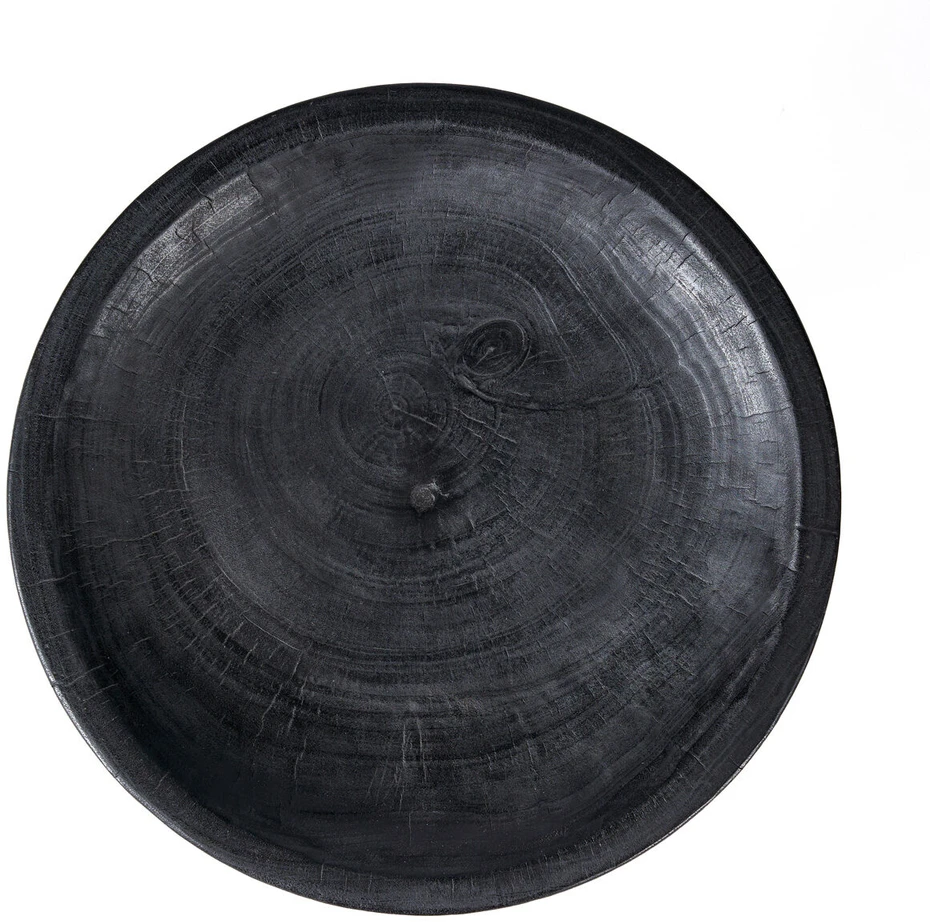 Bazaar Padėklas, The Bali Dulang, 35x35x26 cm, juodas, mediena