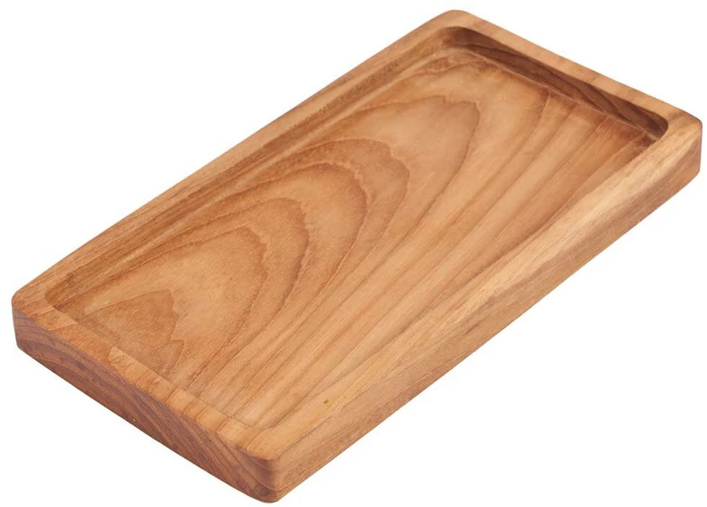 Bazaar Padėklas, The Gormandize, 11x20x2 cm, Natūralus, Tiko mediena