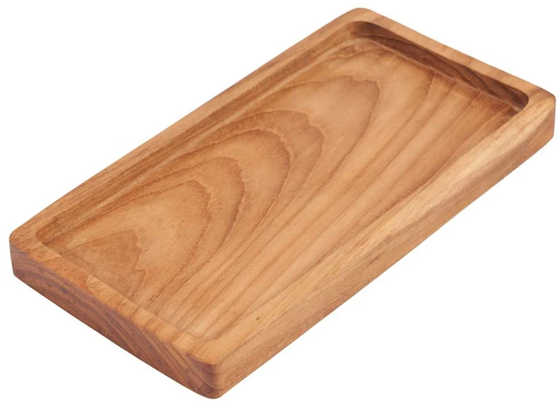 Bazaar Padėklas, The Gormandize, 11x20x2 cm, Natūralus, Tiko mediena