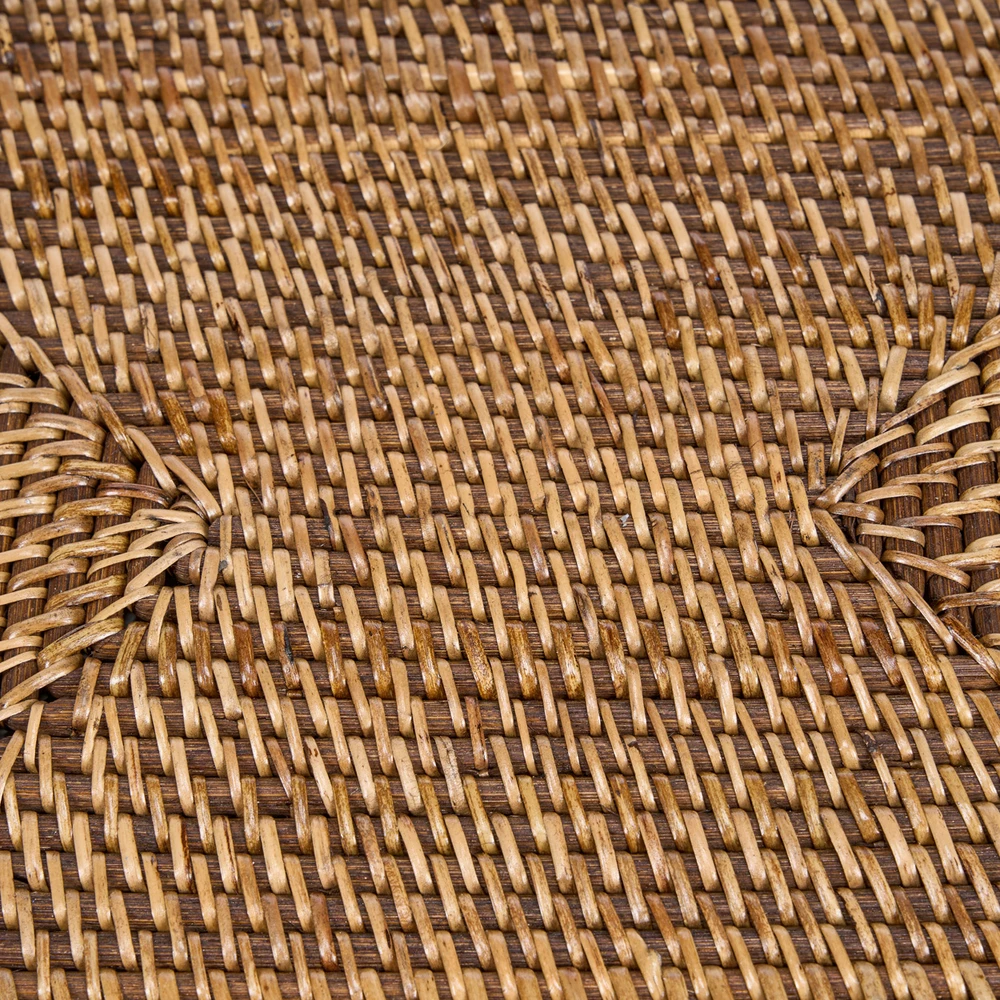 Bazaar Padėkliukas 40x30x1,5 cm rudos spalvos rotangas