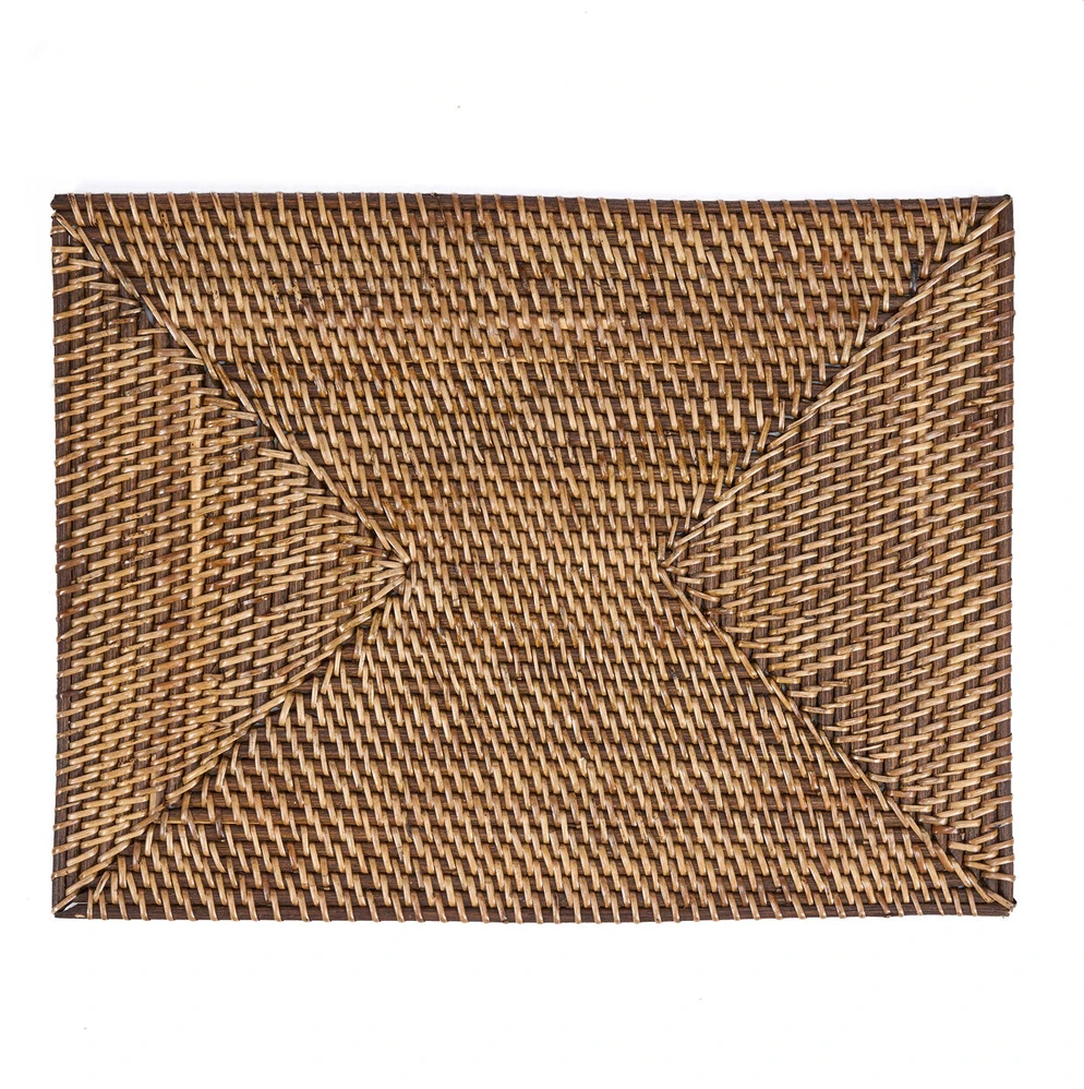Bazaar Padėkliukas 40x30x1,5 cm rudos spalvos rotangas