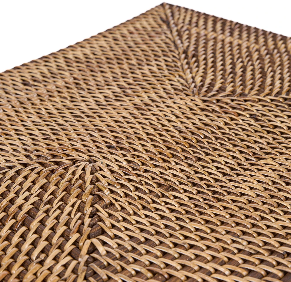 Bazaar Padėkliukas 40x30x1,5 cm rudos spalvos rotangas