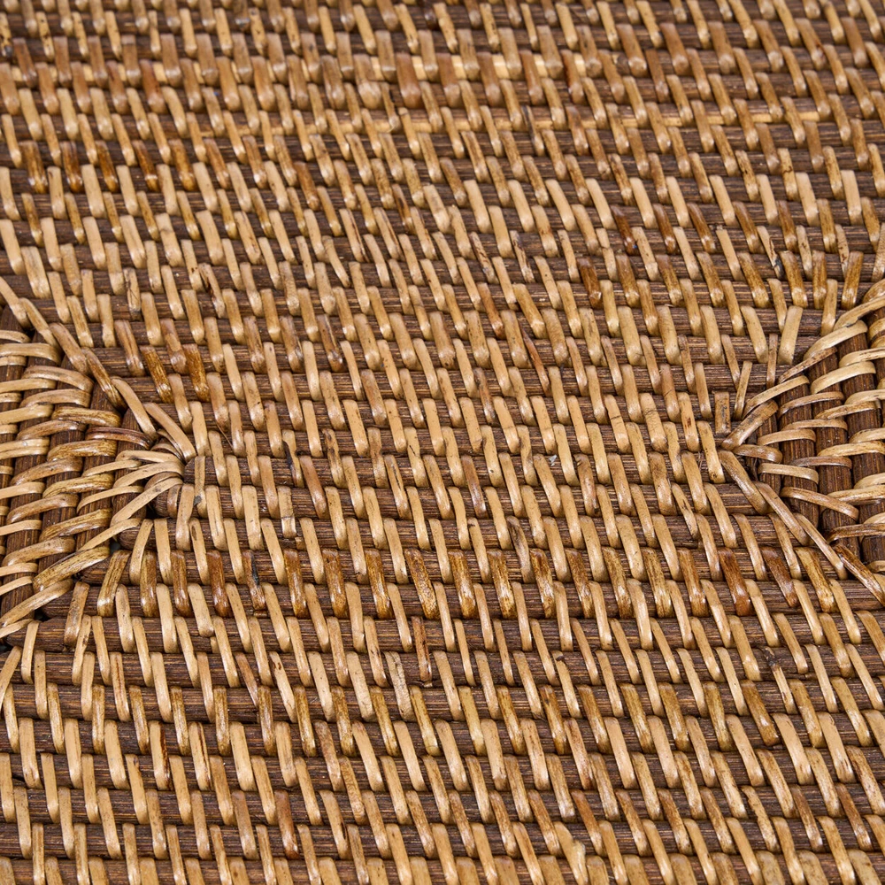 Bazaar Padėkliukas 40x30x1,5 cm rudos spalvos rotangas