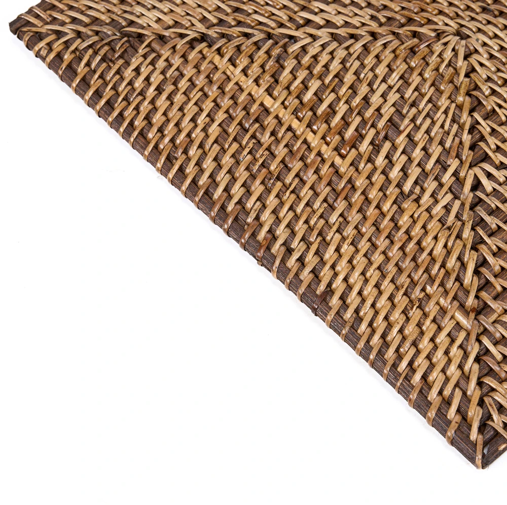 Bazaar Padėkliukas 40x30x1,5 cm rudos spalvos rotangas