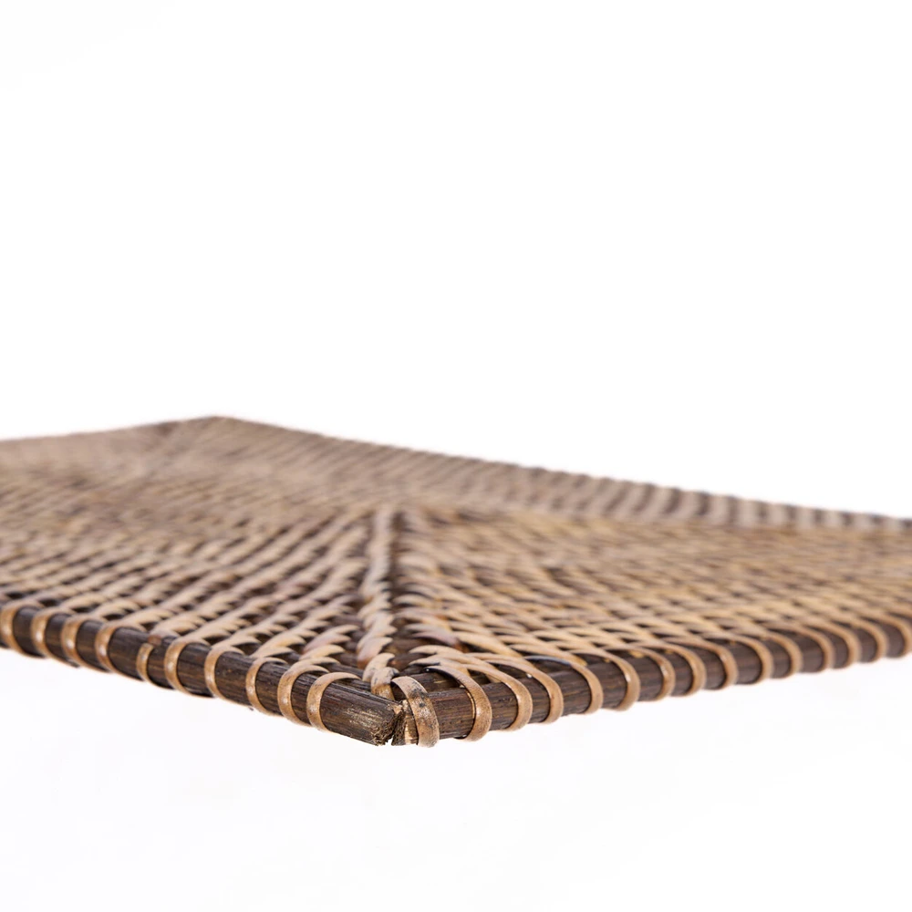 Bazaar Padėkliukas 40x30x1,5 cm rudos spalvos rotangas