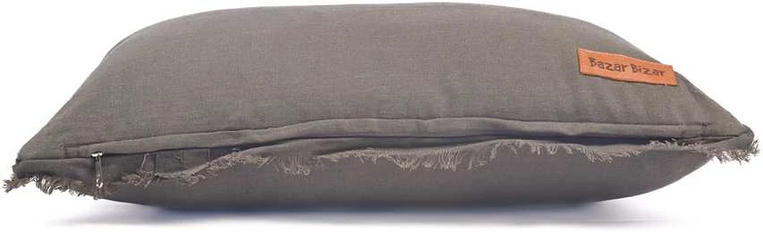 Bazaar Pagalvėlės užvalkalas 30x50 cm pilkas linas