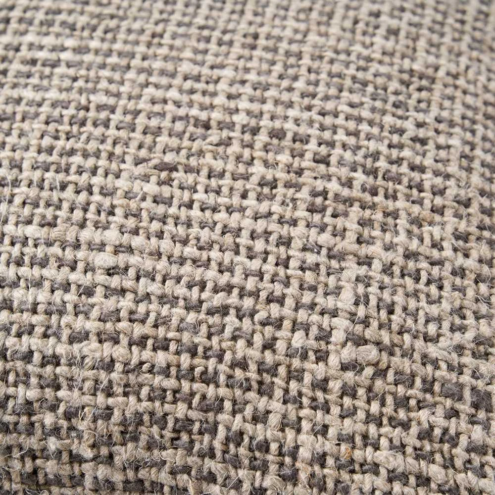 Bazaar Pagalvėlės užvalkalas 50x50x3 cm juodas linas