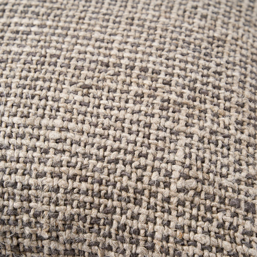 Bazaar Pagalvėlės užvalkalas 50x50x3 cm juodas linas