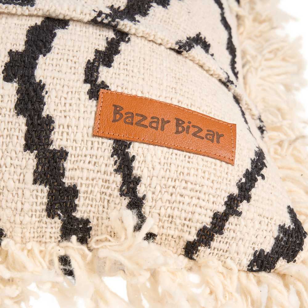 Bazaar Pagalvėlės užvalkalas The Sahara Diamond, 50x50x2 cm, juodas, medvilnė