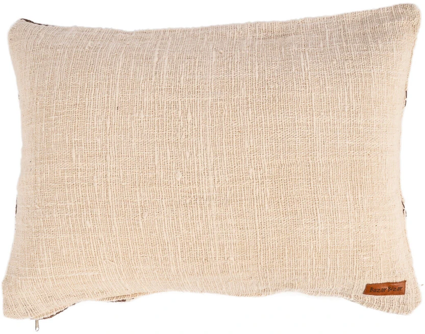 Bazaar Pagalvės užvalkalas 70x50x2 cm rudas medvilnė