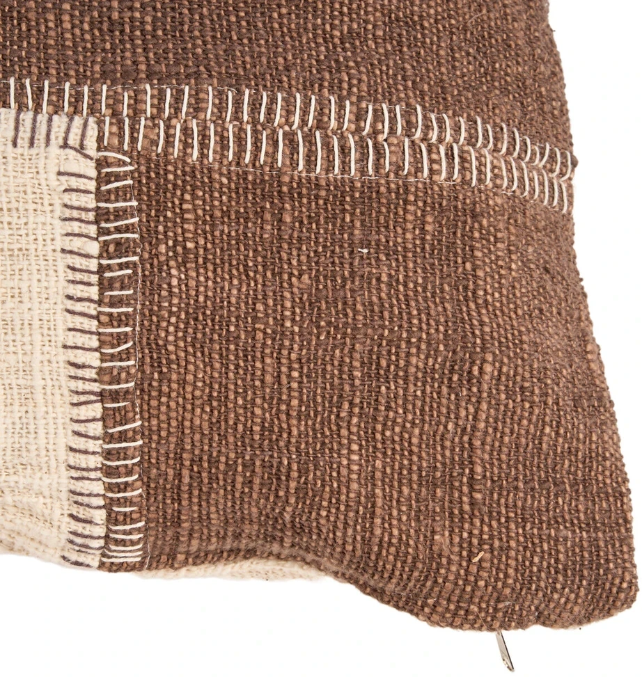 Bazaar Pagalvės užvalkalas 70x50x2 cm rudas medvilnė