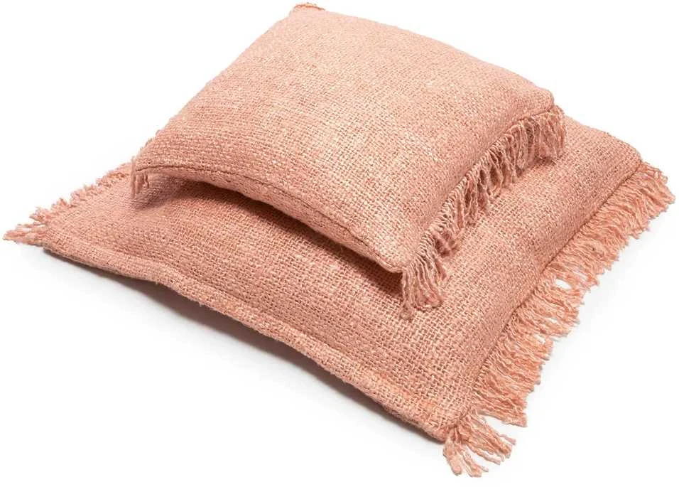 Bazaar Pagalvės užvalkalas, Oh Mano Dieve, 60x60 cm, lašišinė rožė