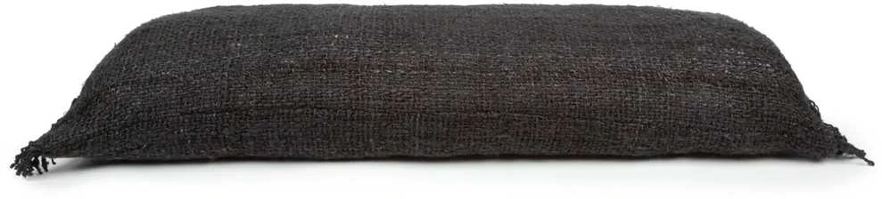 Bazaar Pagalvės užvalkalas, Oh Mano Dieve, 35x100 cm, juoda tamsiai mėlyna