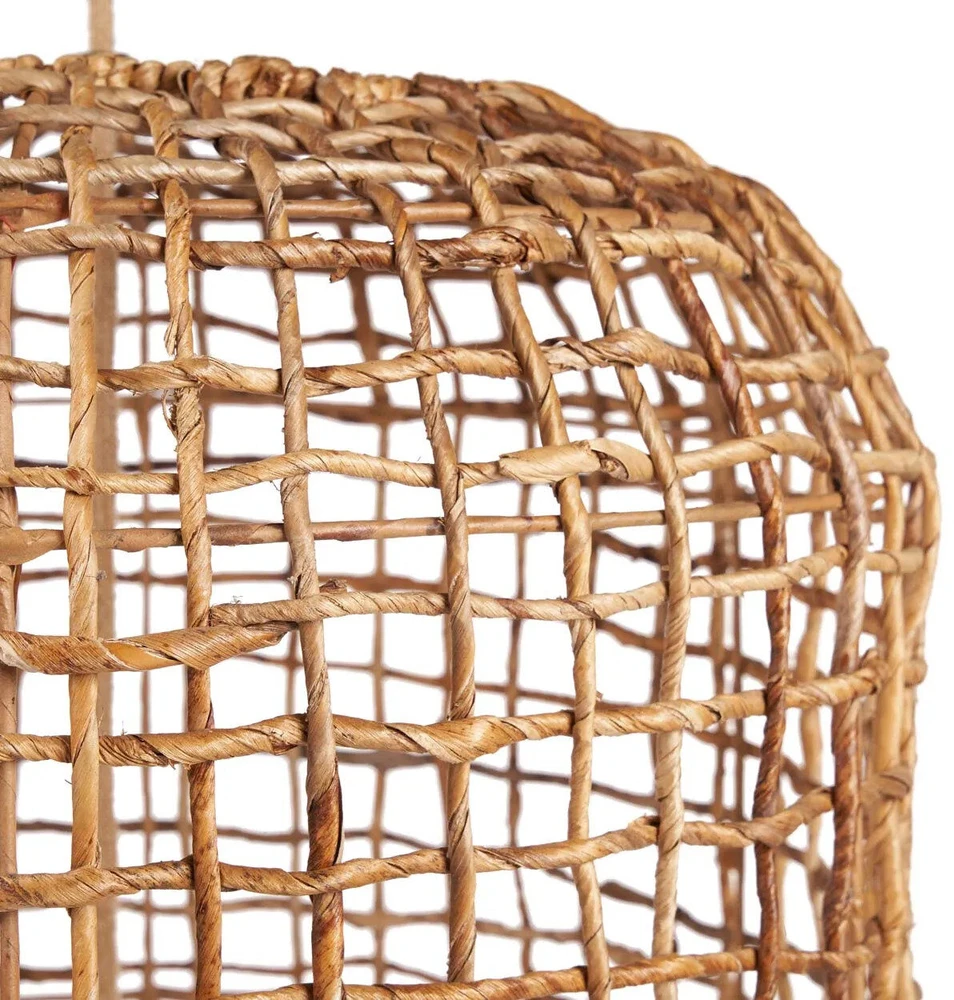 Bazaar Pakabinamas šviestuvas, The Kuso XL, 50x50x92 cm, natūralus, bananų lapai