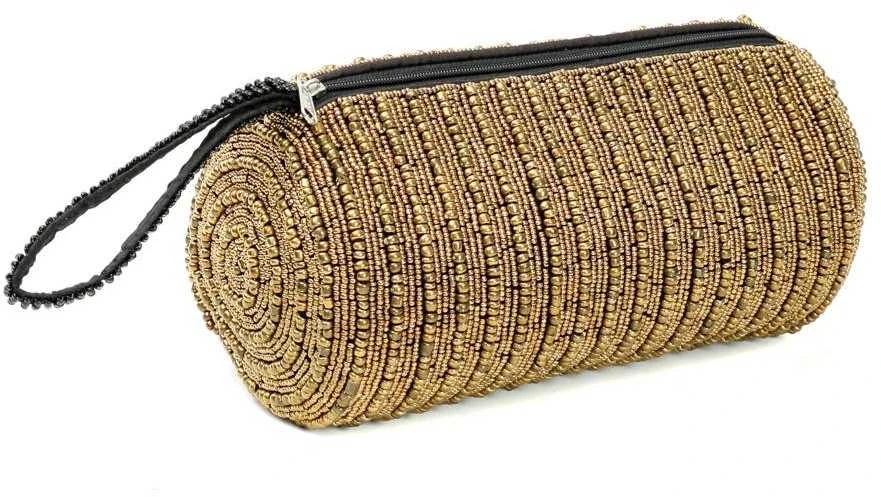Bazaar Pieštuko dėklas, auksinis, 0,1x0,2x0,1 m, geltonas