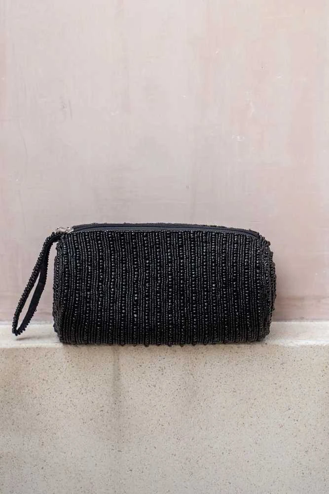Bazaar Pieštukų dėklas, juodas, 0,1x0,2x0,1 m, juodas