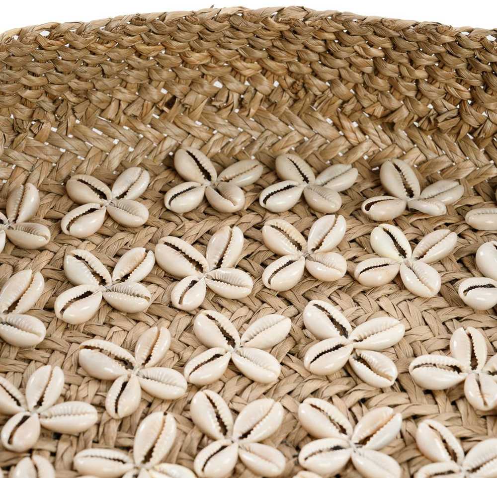 Bazaar Plokštė, Costa Shell, 0,42x0,42x0,06 m, Natūraliai baltos spalvos