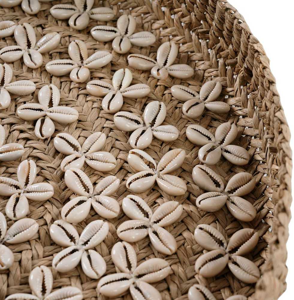 Bazaar Plokštė, Costa Shell, 0,42x0,42x0,06 m, Natūraliai baltos spalvos