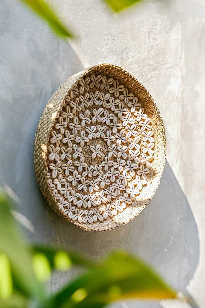 Bazaar Plokštė, Costa Shell, 0,42x0,42x0,06 m, Natūraliai baltos spalvos
