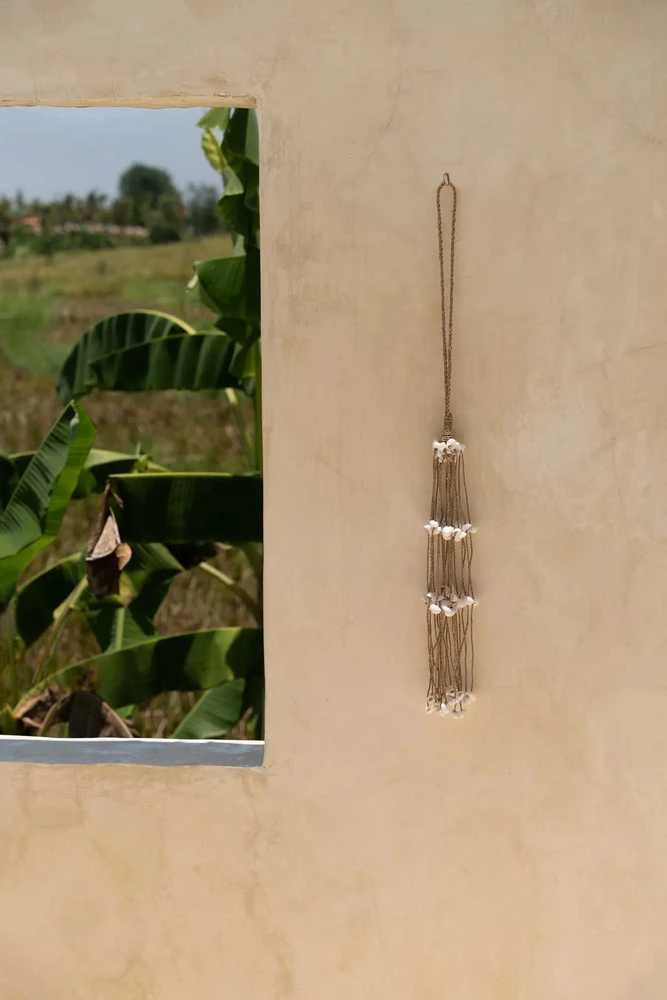 Bazaar Pomponas, ilgas kriaušės formos, 0,08x0,08x0,75 m, Balta