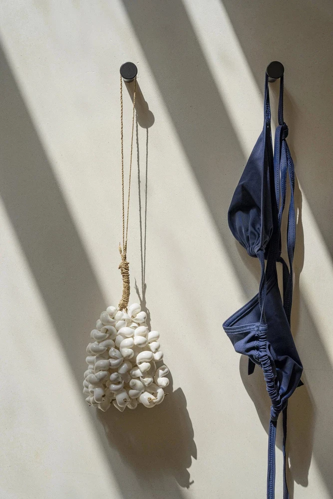 Bazaar Pomponas, Kai, 0.1x0.1x0.4 m, Balta