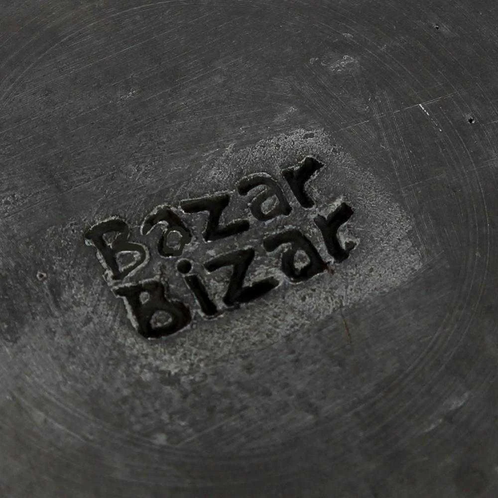 Bazaar Puodas, sudegintas, 0,21x0,26x0,1 m, juodas