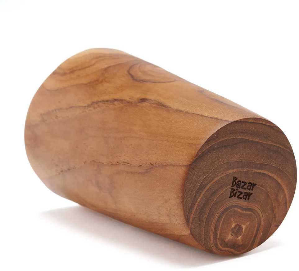 Bazaar Puodelis, Tikroji Tekės šaknis, 0,12x0,11x0,11 m, Ruda