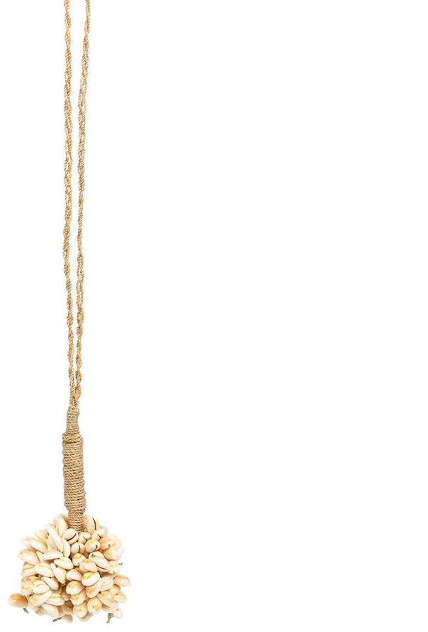 Bazaar Puokštė, vanilės spalvos frančių pomponas, 0,1x0,65x0,1 m, natūralus