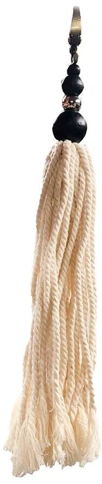 Bazaar Raktų pakabukas, Medvilnės medžiaga, 0,03x0,03x0,2 m, Juoda